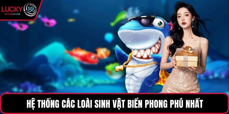Hệ thống các loài sinh vật biển phong phú nhất