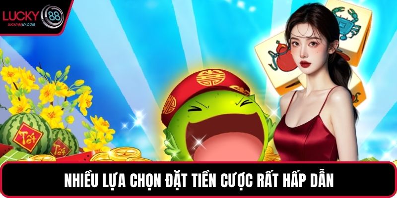 Nhiều lựa chọn đặt tiền cược rất hấp dẫn