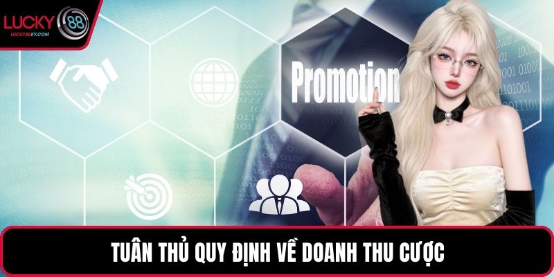 Tuân thủ quy định về doanh thu cược